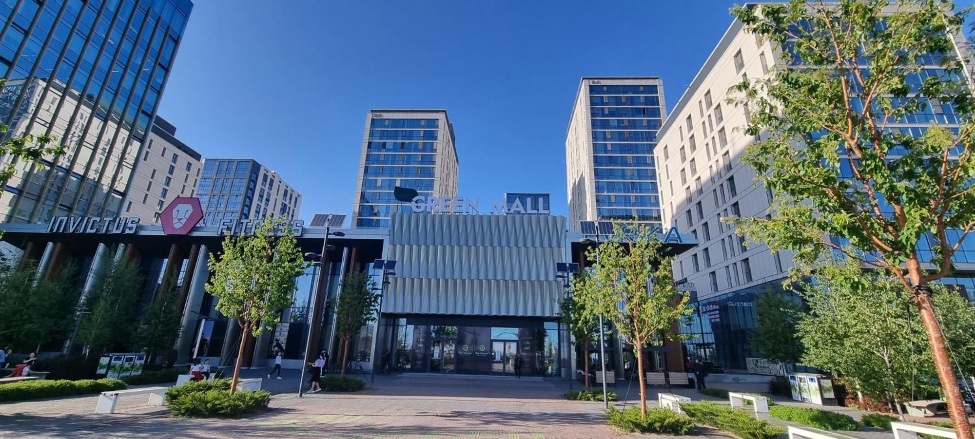Green Quarter Business Class Apartments Astaná Exterior foto